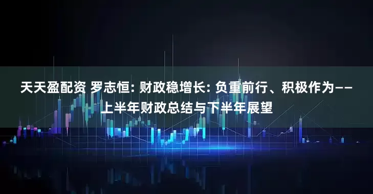 天天盈配资 罗志恒: 财政稳增长: 负重前行、积极作为——上半年财政总结与下半年展望