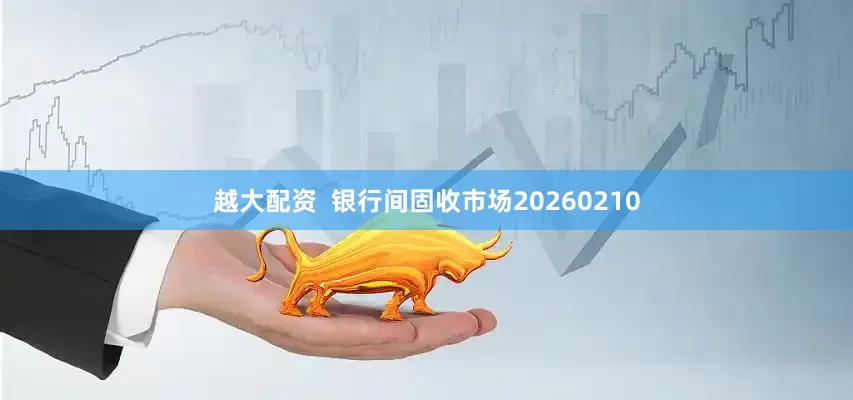 越大配资  银行间固收市场20260210