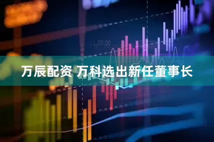 万辰配资 万科选出新任董事长